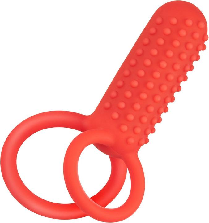 Produktbild CalExotics Silicone Rechargeable Vertical Dual Enhancer (10.16 cm)