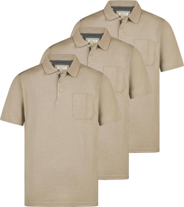 Produktbild Redmond 3er Pack Basic Poloshirt (S)