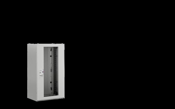 Produktbild Rittal RITT TX-Netzwerkschrank 24HE Sichttür (24 HE, 19 Zoll Rack)