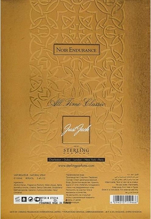 Produktbild Just Jack Noir Endurance (Eau de Parfum, 100 ml)