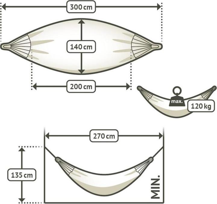 Image du produit La Siesta Brisa Single (120 kg)