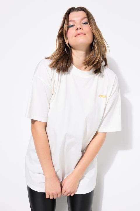 Produktbild Studio Untold T-Shirt, oversized, Neon-Print auf dem Rücken (58)