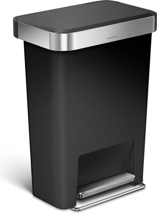 Actual product image Simplehuman 45 l, single compartment, black plastic (45 l)