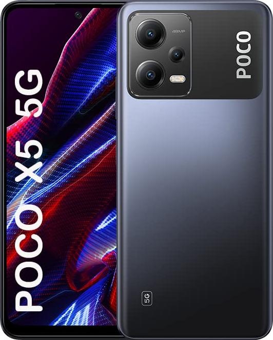 Produktbild Xiaomi Poco X5 (128 GB, Schwarz, 6.67", Hybrid Dual SIM, 48 Mpx, 5G)