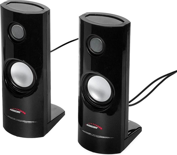 Actual product image Audiocore AC860 loudspeaker 2-way Black Wired