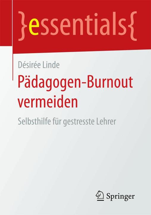 Produktbild Pädagogen-Burnout vermeiden (Deutsch, 2016)