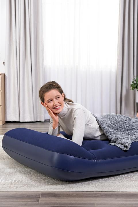 Actual product image Bestway Air Mattress Twin with Built-in Foot Pump 1.88 m x 99 cm x 28 cm