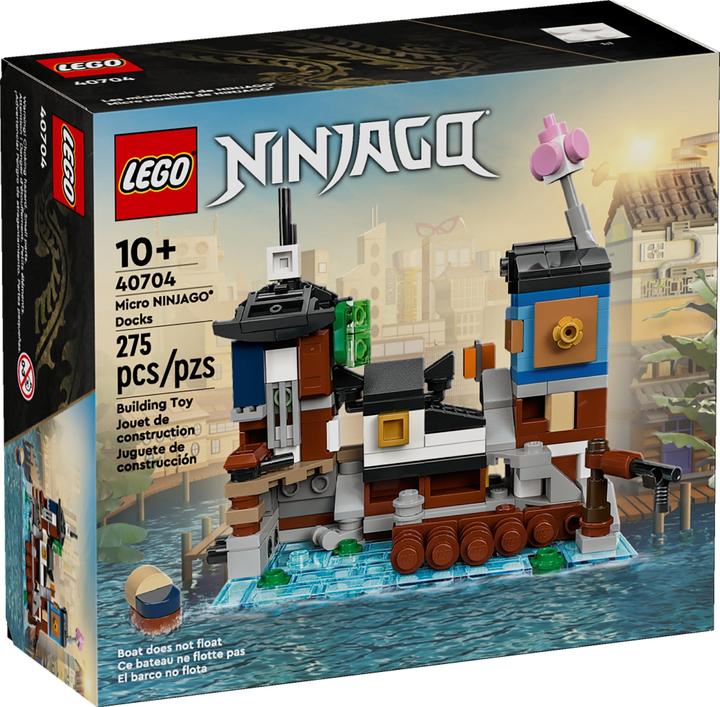 Image du produit LEGO Micro-modèle Ninjago du port NINJAGO (40704, LEGO Ninjago)