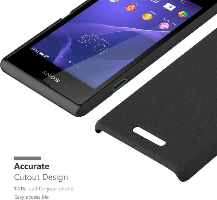 Immagine prodotto Cadorabo Copertina rigida Copertina gelata (Sony Xperia E3)