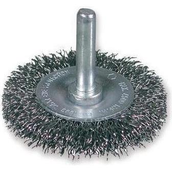 Osborn, Schleifmittel, Rundbürste D.100mm Schaft-D.6mm Draht-S.0,3mm rostfreier Stahldraht gewellt Arbeits-B.12mm Besatz...