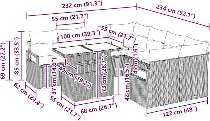 Produktbild vidaXL Martha