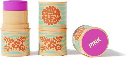 Bell Surf Stick SPF 50+ Natürlicher mineralischer veganer Sonnenschutz Sonnencreme Rosa (Sonnencreme Gesicht, SPF 50, 20 g)