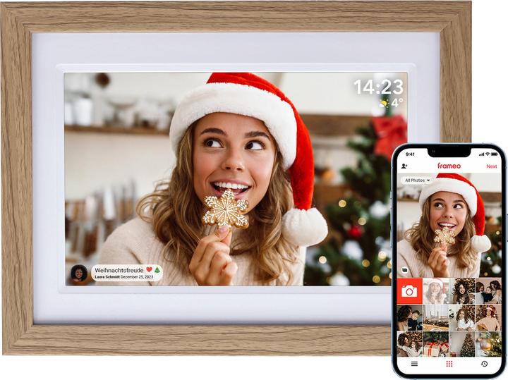 Actual product image Rollei Smarter Bilderrahmen | 10,1" Diagonale | WiFi | Frameo App | Modell 1010 (10.10", 1280 x 800 pixels)