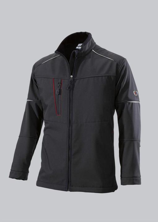 Produktbild BP 1868-572-32-2XL Herren-Softshell-Jacke, Stehkragen, Frontreissverschluss, 300,00 g/m² 100% Polyest (XXL)