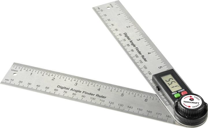 Toolcraft TO-8706177 Digital protractor 360 °