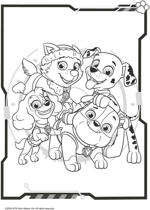 Productafbeelding PAW Patrol doeboek: Mijn kleurplaat