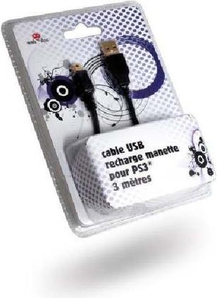 Image du produit Freaks and Geeks Câble de recharge type mini-USB (PS3)
