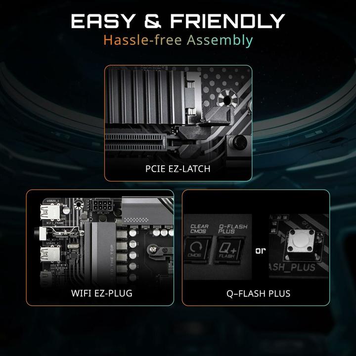 Produktbild Gigabyte B550 EAGLE WIFI6 (AM4, AMD B550, ATX)