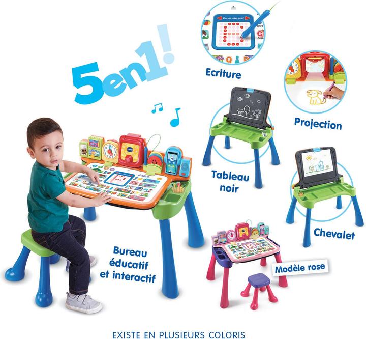 Image du produit VTech Magi bureau interactif 5 en 1 (Français, 3 - 6 Années)