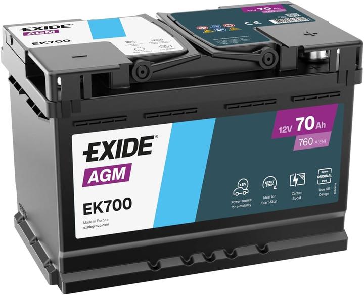 Produktbild Exide Start-Stop AGM (12 V, 70 Ah, 760 A)