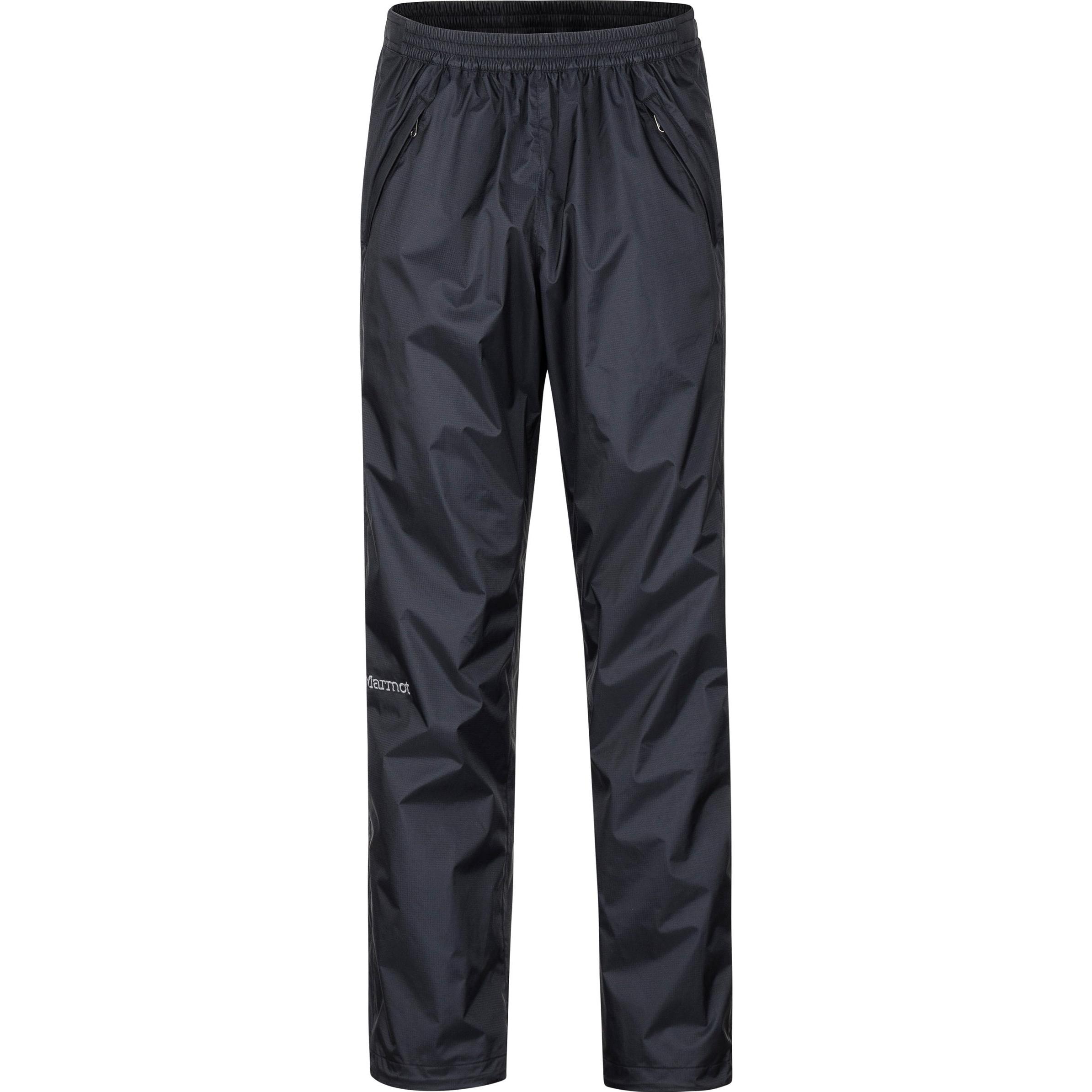 Marmot, Herren, Outdoorhose, PreCip Eco Full Zip (S, M), Schwarz, M, S