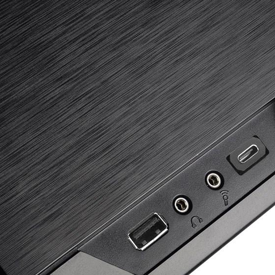 Actual product image Silverstone SST-GD09-C (SSI CEB, ATX, mATX)