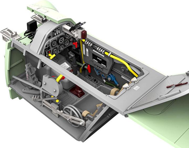 Actual product image Airfix Messerschmitt Bf109G-5/G-6