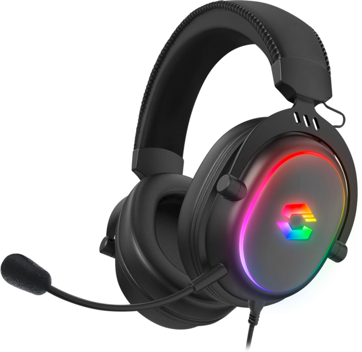 Produktbild Speedlink CONUX RGB Stereo Gaming Headset - for PC/PS5/PS4/Xbox Series X/S/Switch/OLED/Lite, black (Kabelgebunden)