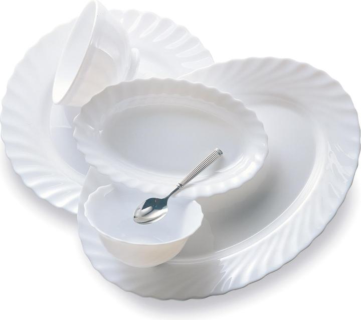 Produktbild Arcoroc Schale oval Trianon Uni weiss