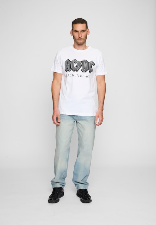 Actual product image Merchcode ACDC Back In Black Tee - 7068 (S)