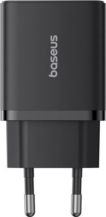Produktbild Baseus Cube, 30W, 3A, 1 x USB-C - 2 x USB-A, schwarz (30 W, 3 Ports)