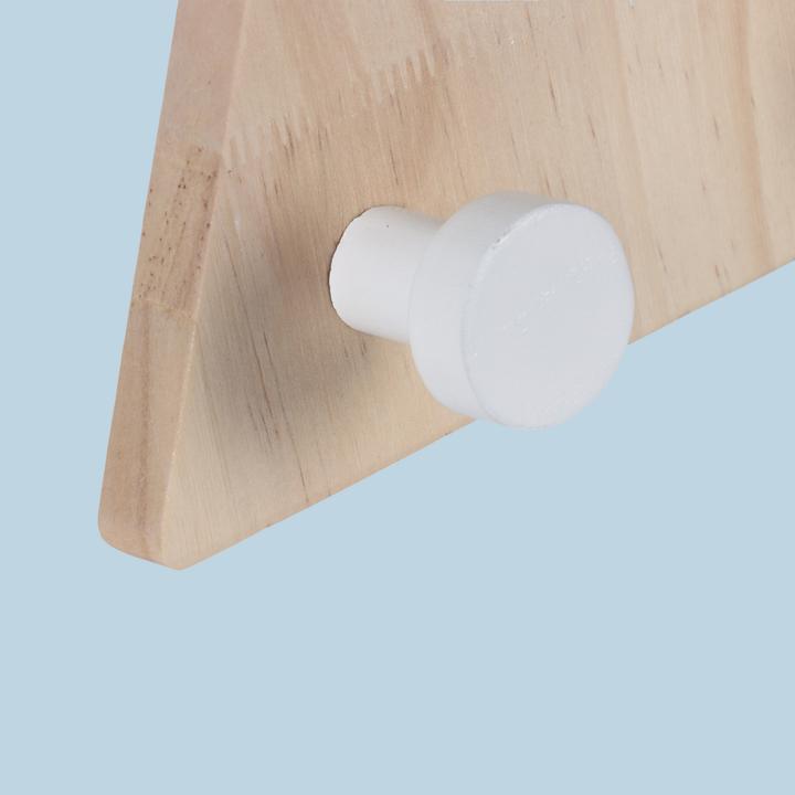 Produktbild Relaxdays GmbH Kindergarderobe 4 Haken Berg