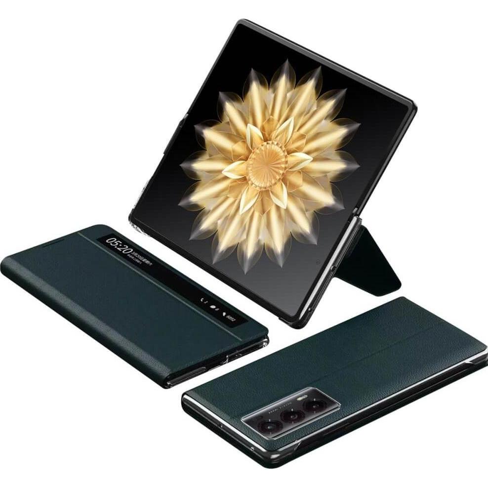 Cover-Discount Honor Magic V2 - Custodia business Flip View verde (Honor Magic V2), Cover smartphone, Verde