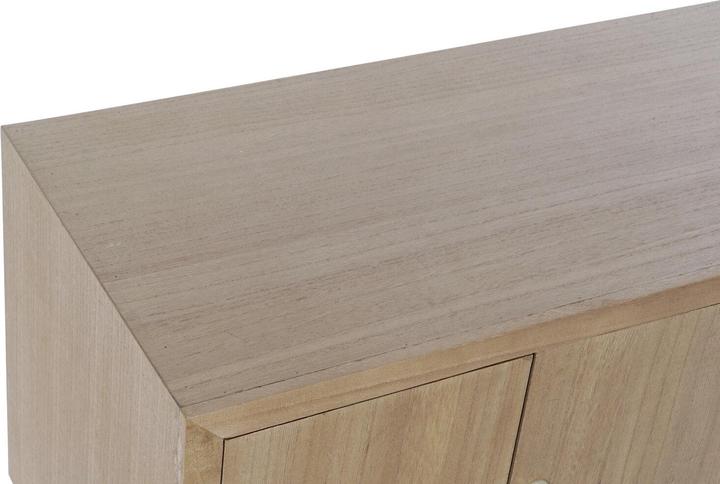 Image du produit DKD Home Decor TV furniture Grey Cream Metal Paolownia wood (90 x 34 x 66.5 cm)