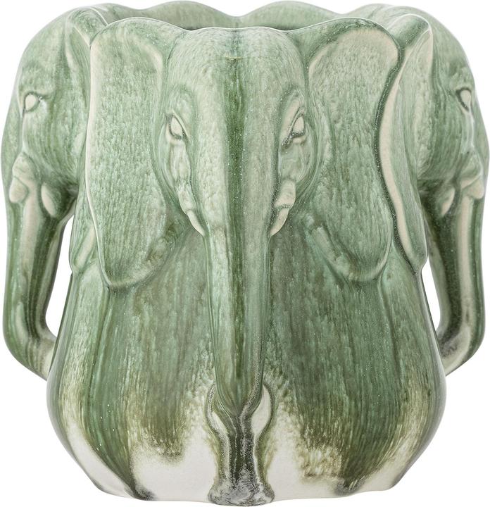 Bloomingville - Pontus Vase - Green - Stoneware (1x)