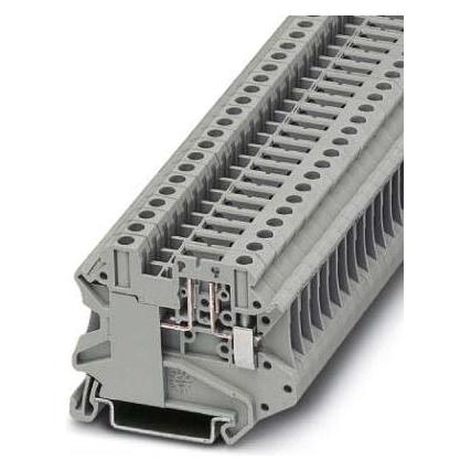 Phoenix Contact UT 4-TG-EX 3046143 Trennklemme 0.14 mm² 6 mm² Grau 50 St., Elektronikkabel + Stecker, Grau