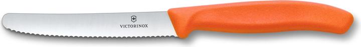 Produktbild Victorinox Swiss Classic, Tomaten & Tafelmesser, 2tlg, 11cm, wellen, orange, box (11 cm)
