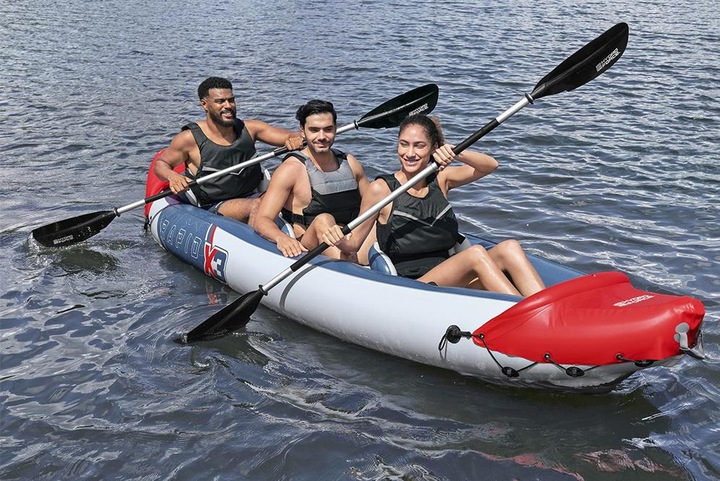 Actual product image Bestway Hydro Force Rapid X3 Inflatable 3-Person Kayak Set 3.81 m (3 pers.)