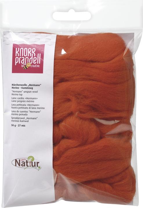 Produktbild Heyda Filzwolle 50 g, Orange