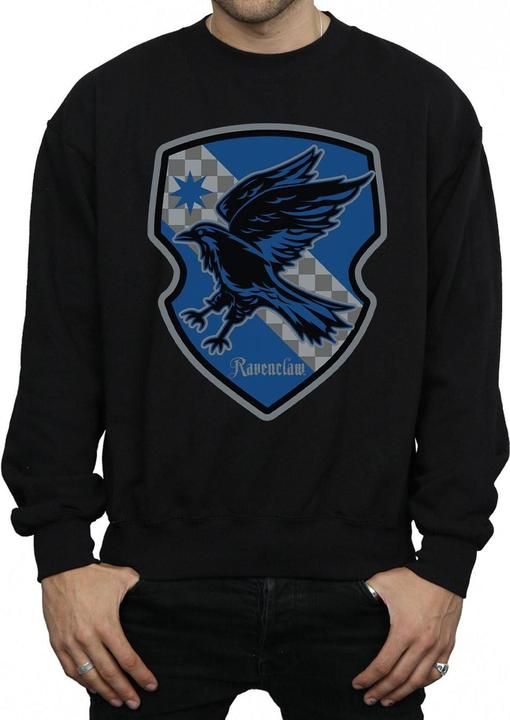 Actual product image Mens Ravenclaw Crest Flat Sweatshirt (XXL)