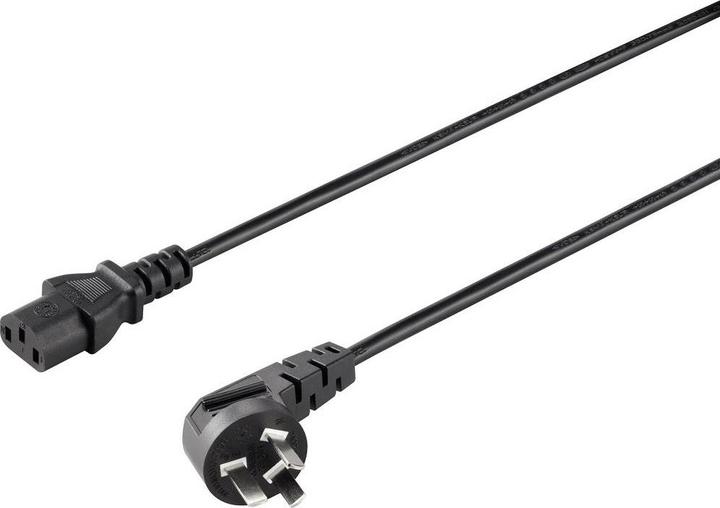 Actual product image Sygonix SY-5042712 Cold Appliance Connection Cable Black 2.00 m (2 m)
