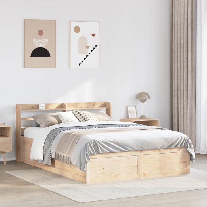 Image du produit vidaXL Bettrahmen (135 x 190 cm)