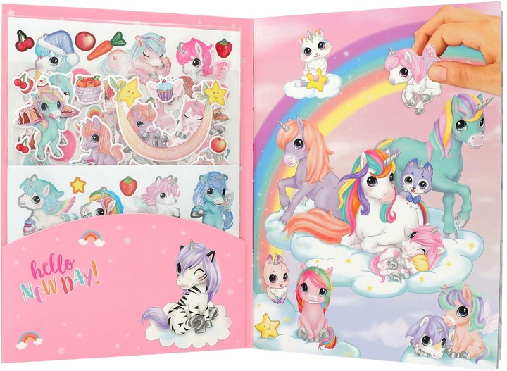 Actual product image Depesche Ylvi - Unicorn sticker book (0412703)