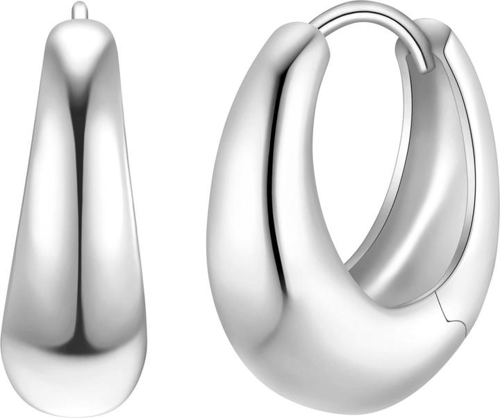 Actual product image Glanzstücke München Creolen Sterling Silber - 38252 (Sterling Silver)