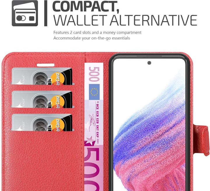 Actual product image Cadorabo Book Stand Case for Samsung Galaxy A53 5G (Samsung Galaxy A53 5G)