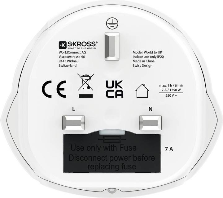 Skross Country World to UK