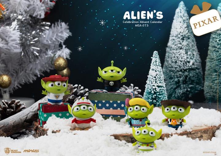 Produktbild Beast Kingdom Toy Story Mini Egg Attack Adventskalender Alien's celebration