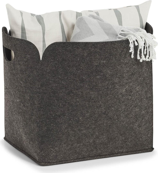 Actual product image Zeller Present felt basket (1 x, 36 x 28 x 36 cm)