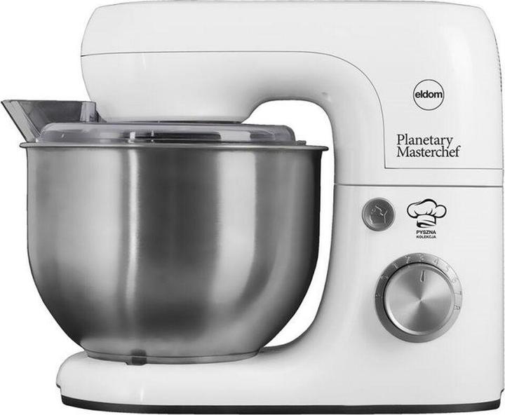 Produktbild Eldom Wrk1200 Planet Stand Mixer 800w White (800 W, 5 l)