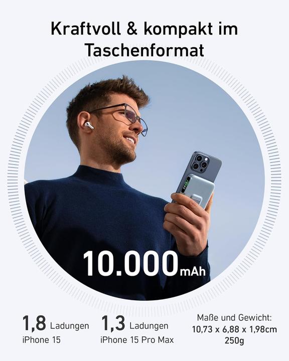 Produktbild Anker MagGo Power Bank (10000 mAh, 15 W)